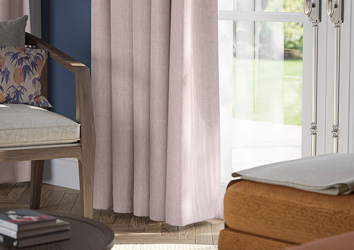 Delicate Chevron, Rusett - Made to Measure Curtains - Image 5